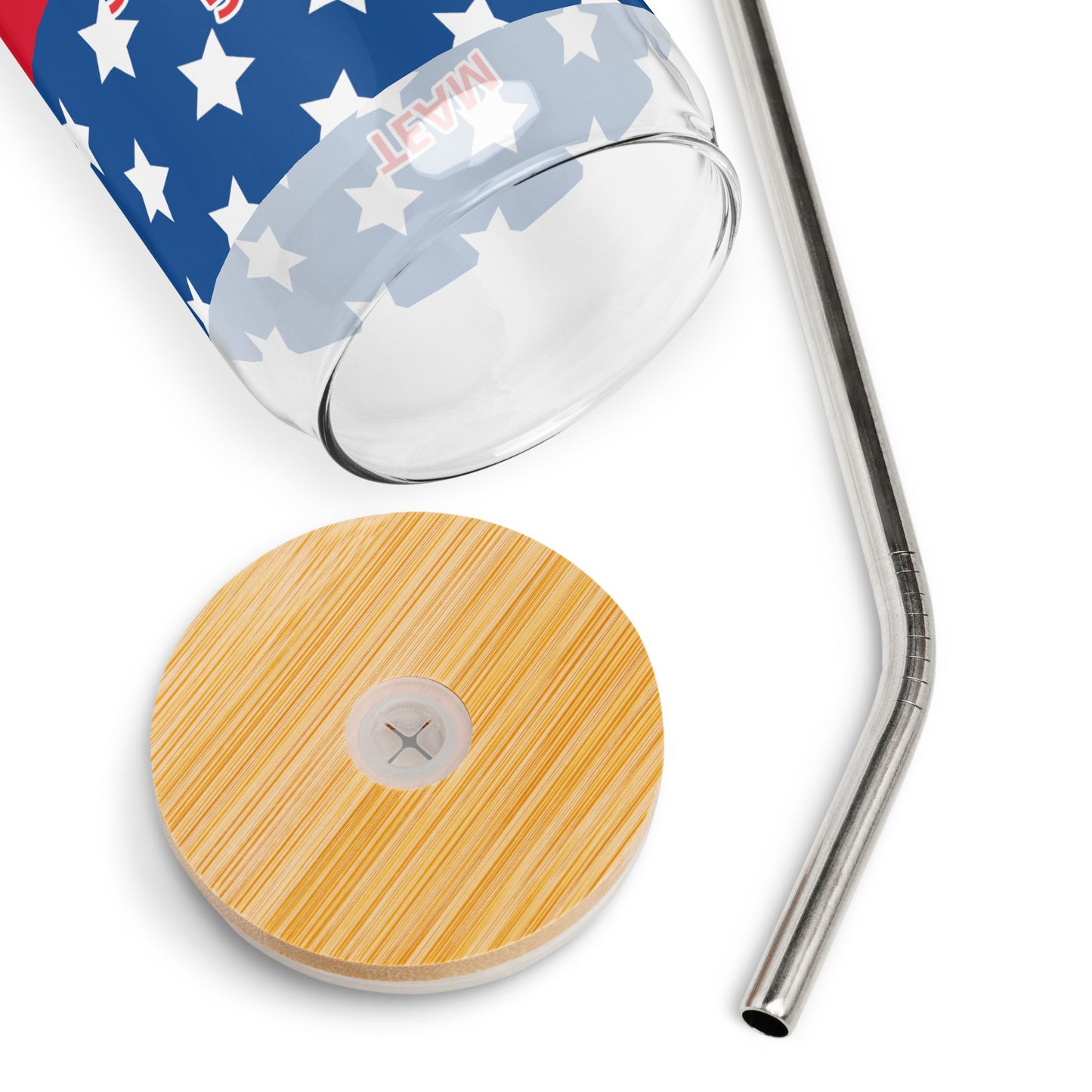 "RESTORING GREATNESS" Can-shaped glass