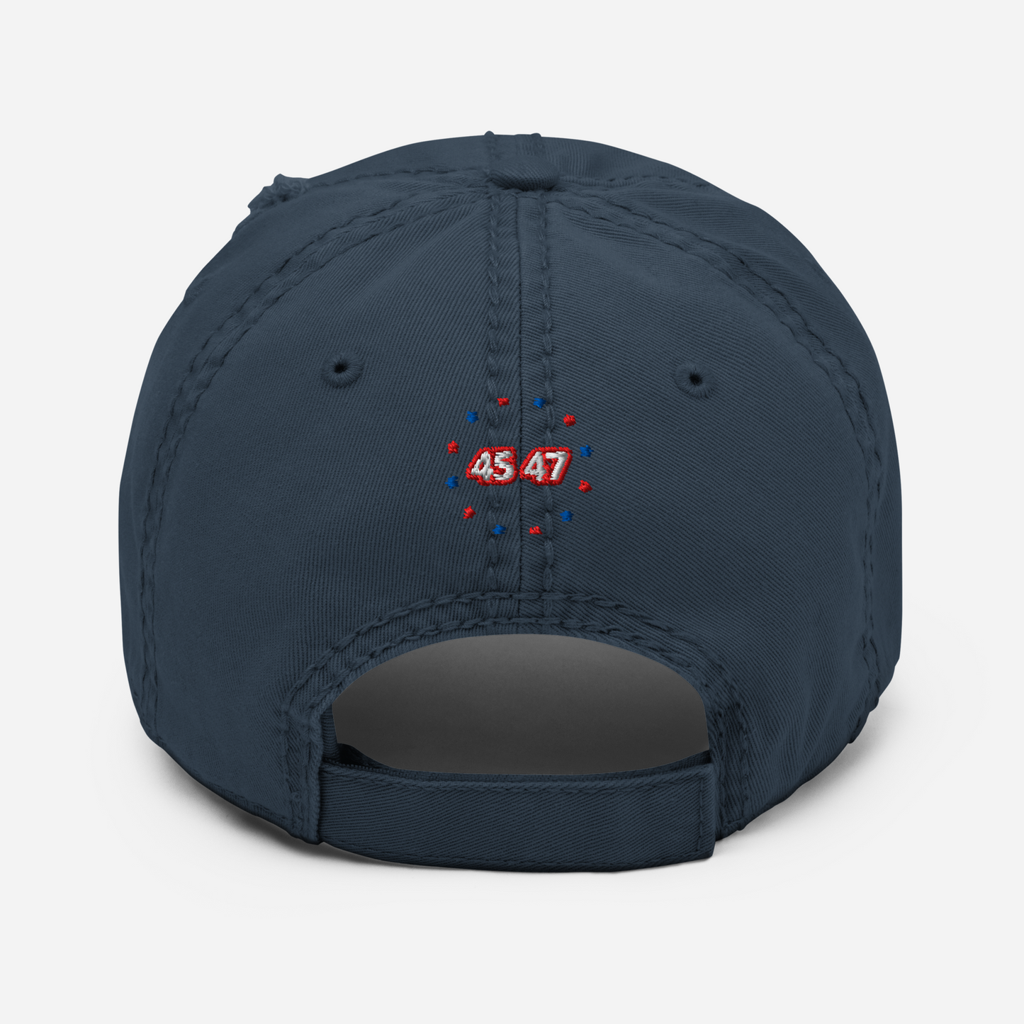 TEAM FORTY SEVEN Distressed Dad Hat