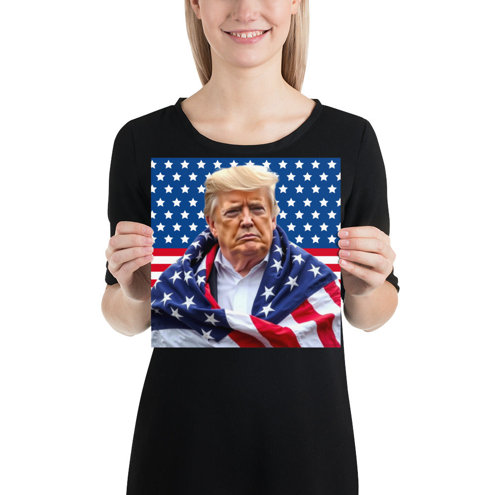 DRAPED IN GLORY Poster