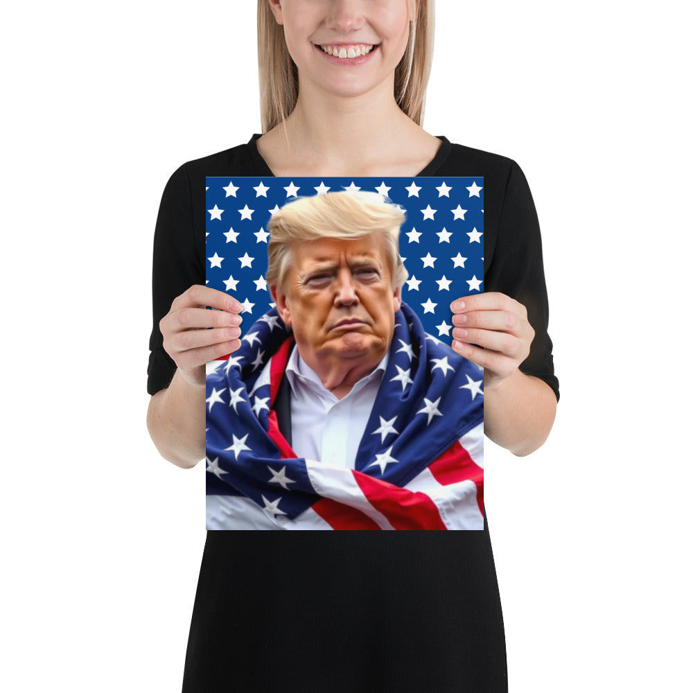 DRAPED IN GLORY Poster