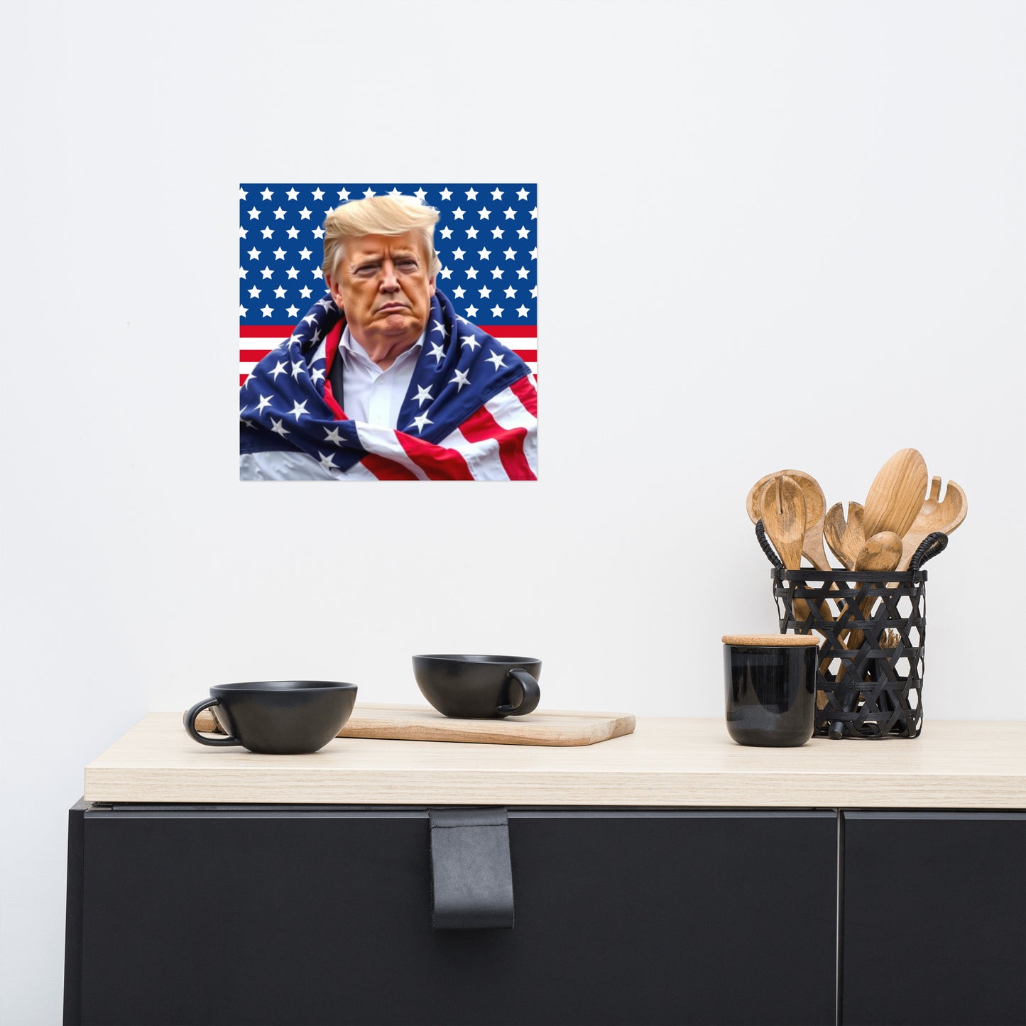 DRAPED IN GLORY Poster