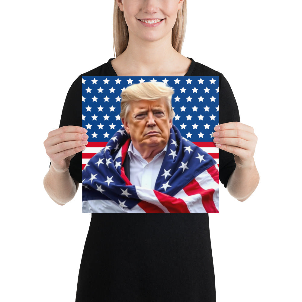 DRAPED IN GLORY Poster