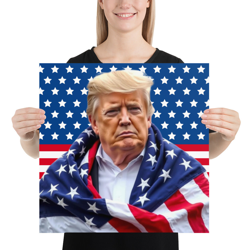 DRAPED IN GLORY Poster