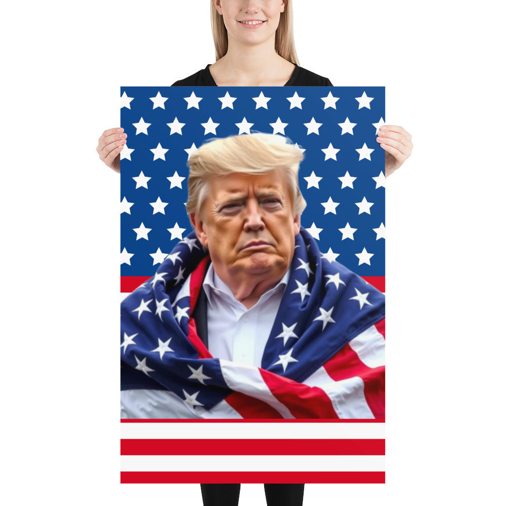 DRAPED IN GLORY Poster