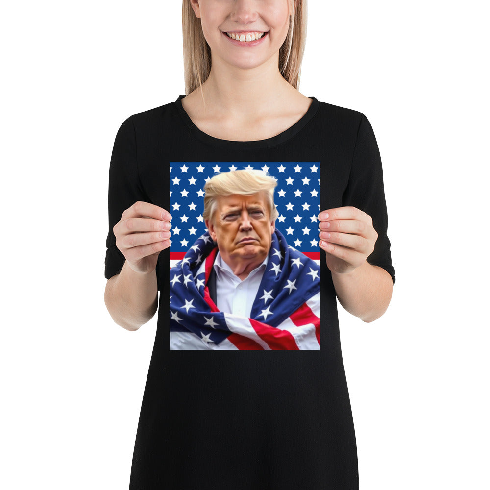 DRAPED IN GLORY Poster