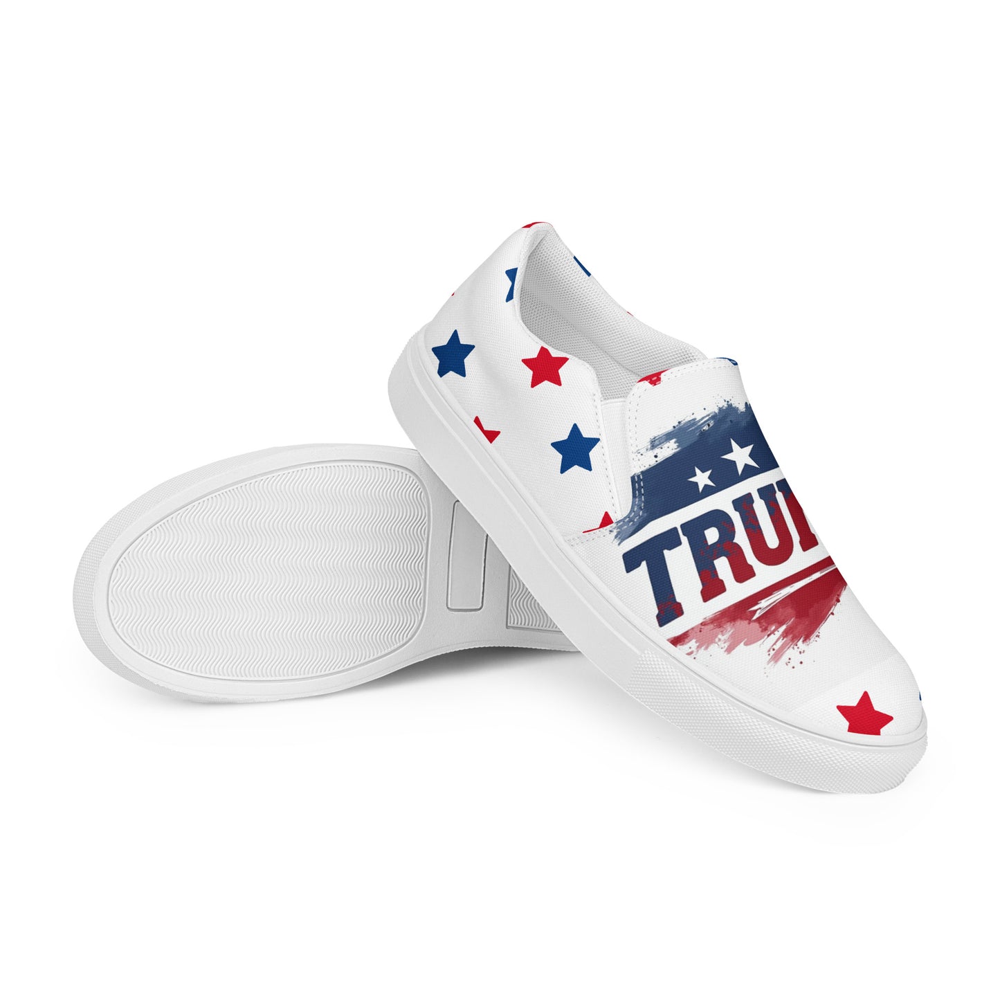 THE MAN Men’s slip-on canvas shoes