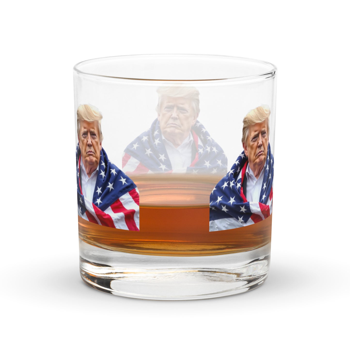 DRAPED IN GLORY On the Rocks glass