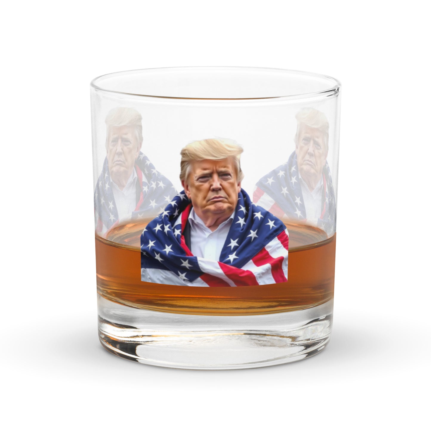 DRAPED IN GLORY On the Rocks glass