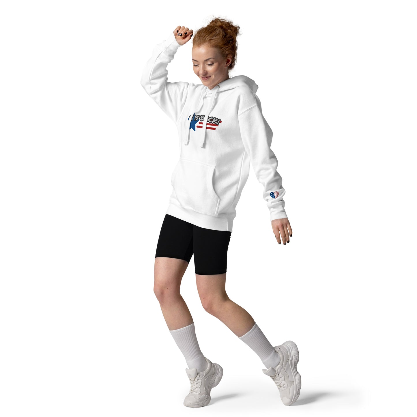 "45 IS BACK!" Embroidered Unisex Hoodie